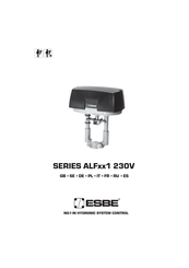 ESBE ALF131 Serie Manual Del Usario