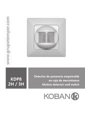 koban KDP8 2H Manual Del Usuario