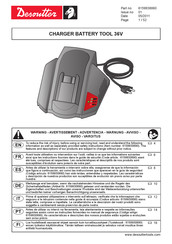 Desoutter Charger UK - 36V Instrucciones Originales