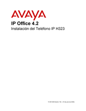 Avaya one-X H.323 Instalación