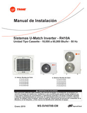 Trane 4TXX3536FB0 Serie Manual De Instalación