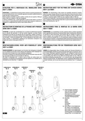 CISA 59311 Serie Instrucciones Para El Montaje