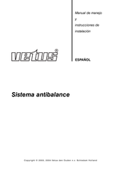 Vetus STAFIN06 Manual De Manejo Y Instrucciones De Instalación