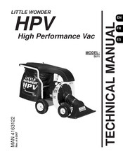 Little Wonder HPV High Performance Vac Technical Manual