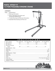 Mountain MTN5119 Manual De Instrucciones