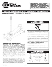 Napa 520-3003A Instrucciones De Operación