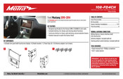 Metra 108-FD4CH Instrucciones De Instalación