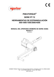 norbar PNEUTORQUE PT 72/1000 Manual Del Operario