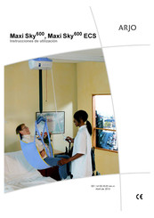 Arjo Maxi Sky 600 Instrucciones De Utilizacion