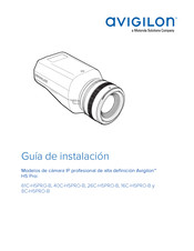 Motorola Solutions Avigilon H5 Pro Guia De Instalacion