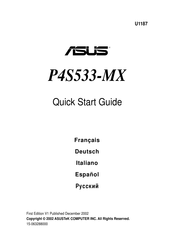 Asus P4S533-MX Guia De Inicio Rapido