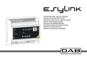 DAB e.sylink Instrucciones De Instalación