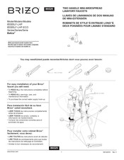 Brizo 65305LF-PCLHP Manual De Instrucciones