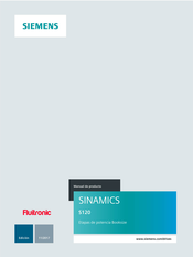 Siemens SINAMICS S120 Manual De Producto
