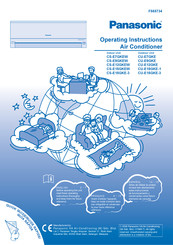 Panasonic CU-E15GKE-1 Instrucciones De Operación