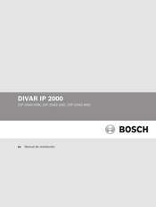 Bosch DIP-2042-4HD Manual De Instalación