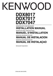 Kenwood DDX7047 Manual De Instalación