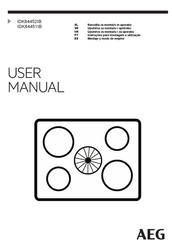 AEG IDK84451IB Montaje Y Modo De Empleo