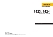 Fluke Calibration 1524 Guia Del Usuario