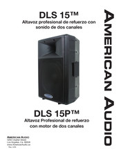 American Audio DLS 15 Manual De Instrucciones