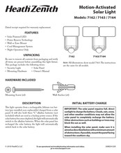 Heath Zenith 7162 Manual De Instrucciones