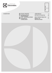 Electrolux EJN2301AOW Manual De Instrucciones