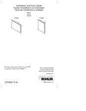 Kohler K-1084 Guía De Instalación Y Cuidado