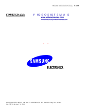 Samsung SC-L100 Manual De Entrenamiento