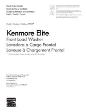 KENMORE ELITE 417.4413 Serie Guía De Uso Y Cuidado