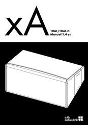 d&b audiotechnik xA 10AL Manual De Instrucciones