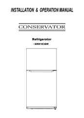 Conservator GRM183QW Manual De Instalación Y Operación