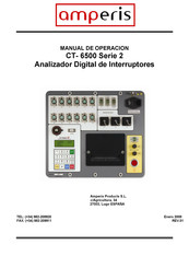 amperis CT-6500 2 Serie Manual De Operación