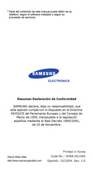 Samsung SGH-E330 Manual Del Usuario