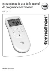 RADEMACHER Fernotron 2411 Instrucciones De Uso