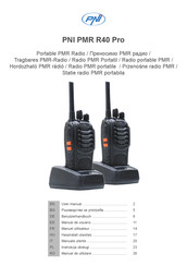 PNI PMR R40 Pro Manual De Usuario