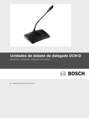 Bosch DCN-DS Manual De Instalación Y Funcionamiento