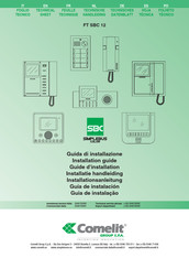 Comelit FT SBC 12 Guia De Instalacion