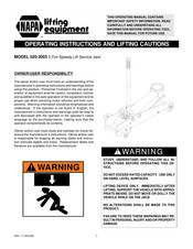 Napa 520-3003 Instrucciones De Operación