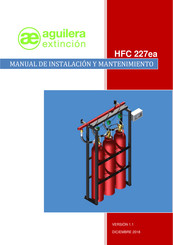 aguilera HFC 227ea Manual De Instalación Y Mantenimiento