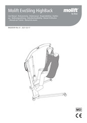 Etac molift EvoSling HighBack Manual De Usuario