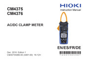 Hioki CM4375 Manual De Instrucciones