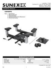Sunex HD 7706 Manual Del Propietário