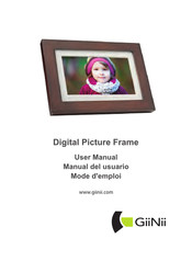 GiiNii Digital Picture Frame 8 Manual Del Usuario