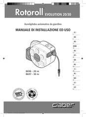 claber Rotoroll EVOLUTION 20 Manual De Instalacion Y Uso