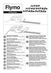 Electrolux Flymo HT39 Manual De Instrucciones