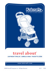 Kolcraft travel about Manual De Instrucciones