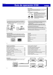Casio 3159 Guía De Operación