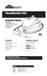 Homeright SteamMachine Elite C900134 Manual De Instrucciones