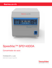 ThermoFisher Scientific SpeedVac SPD140DDA Instalación Y Uso