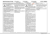 VDO Kienzle Ocean Line 08 601 101 Instrucciones De Montaje